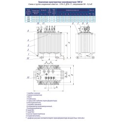 Трёхфазный масляный трансформатор ТМГ32-1600/10-УХЛ1 - photothumb 1